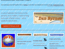 Tablet Screenshot of danbyrnes.com.au